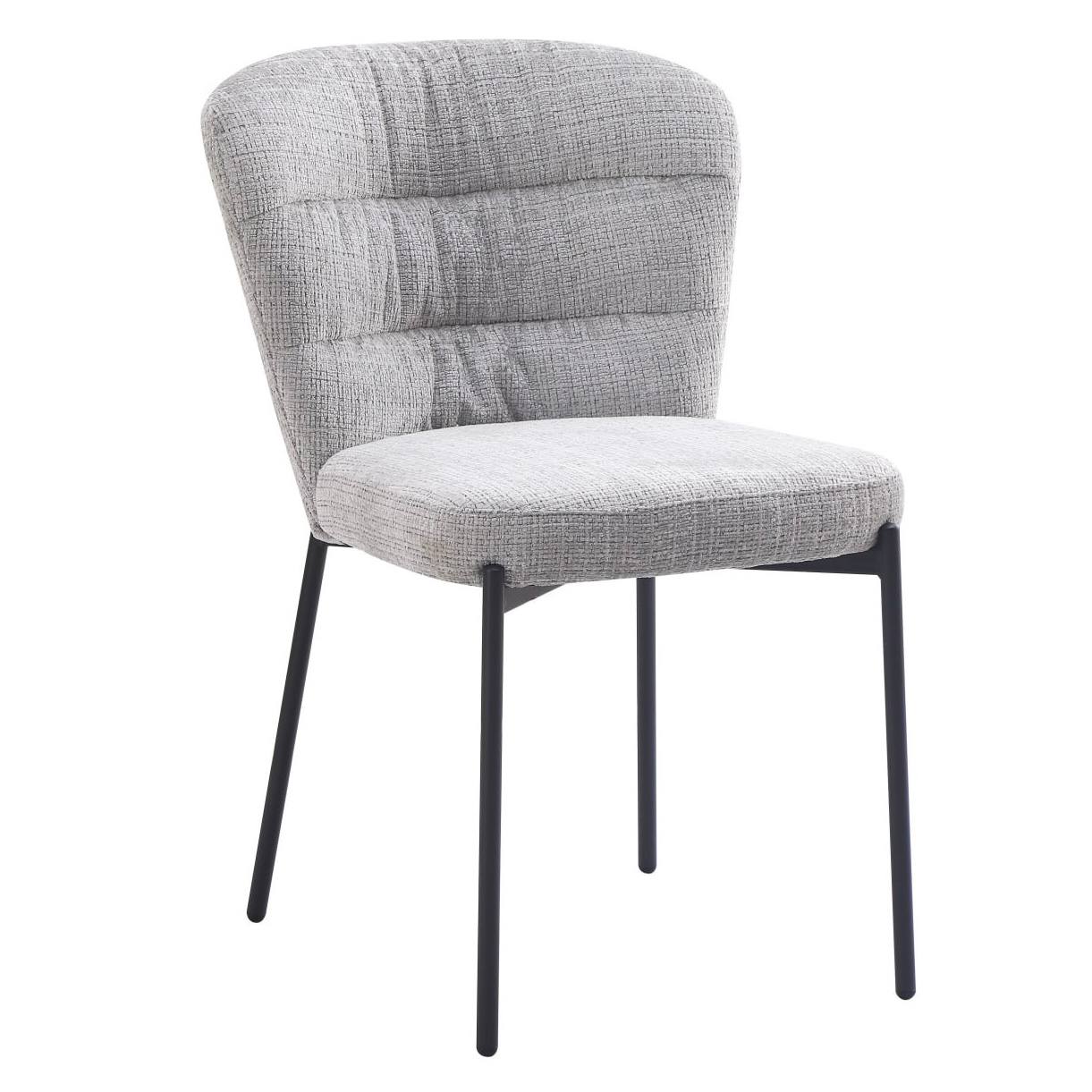 სკამი CASPER ღია ნაცრისფერი