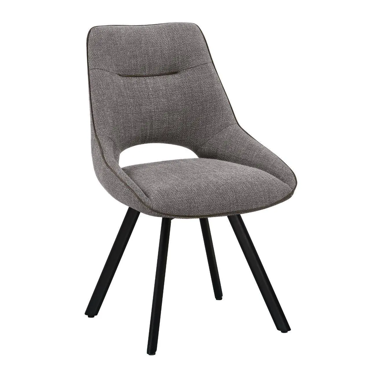 სკამი მბრუნავი TAO ღია ყავისფერი