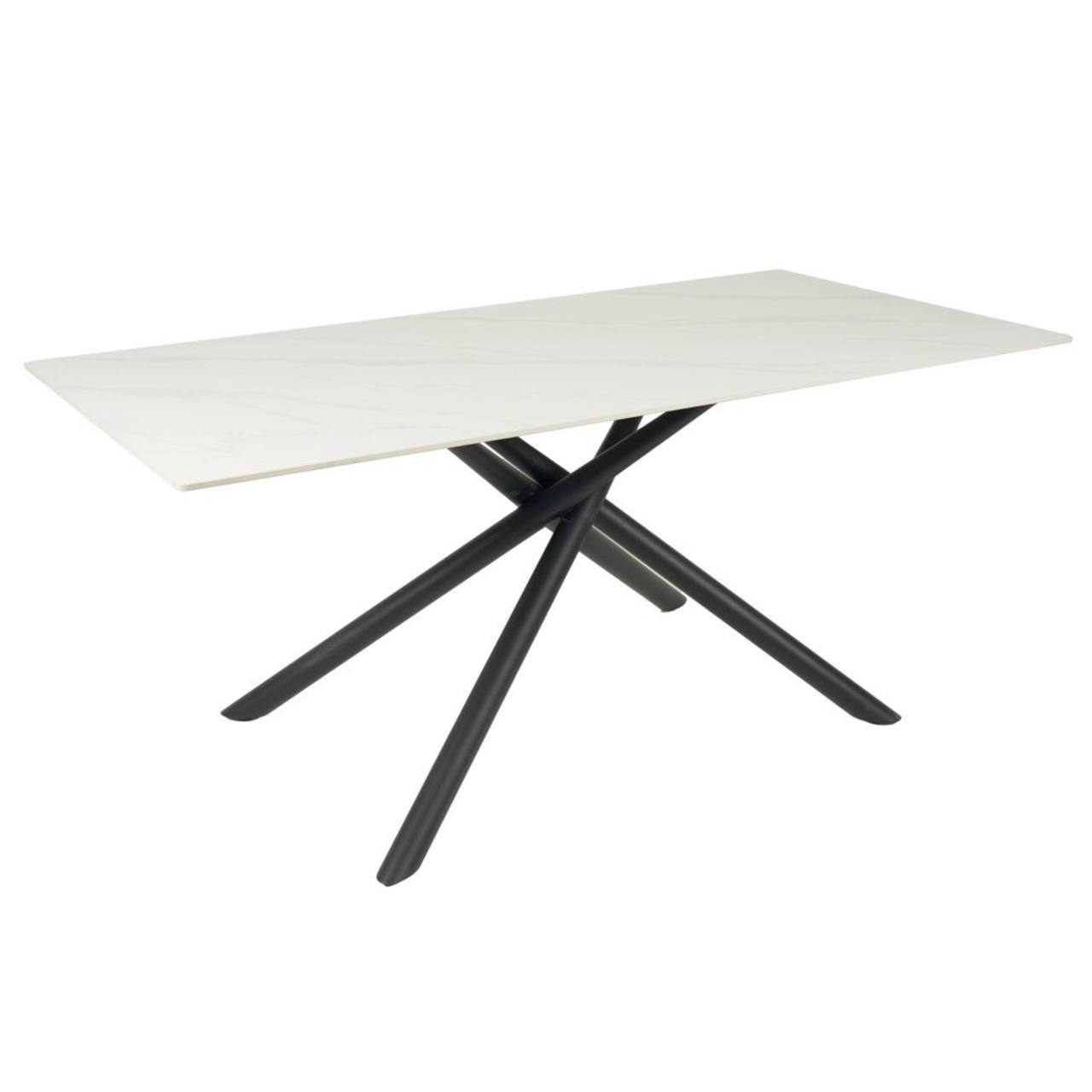 კერამიკის მაგიდა LOTUS თეთრი