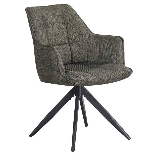 სკამი მბრუნავი REX მწვანე