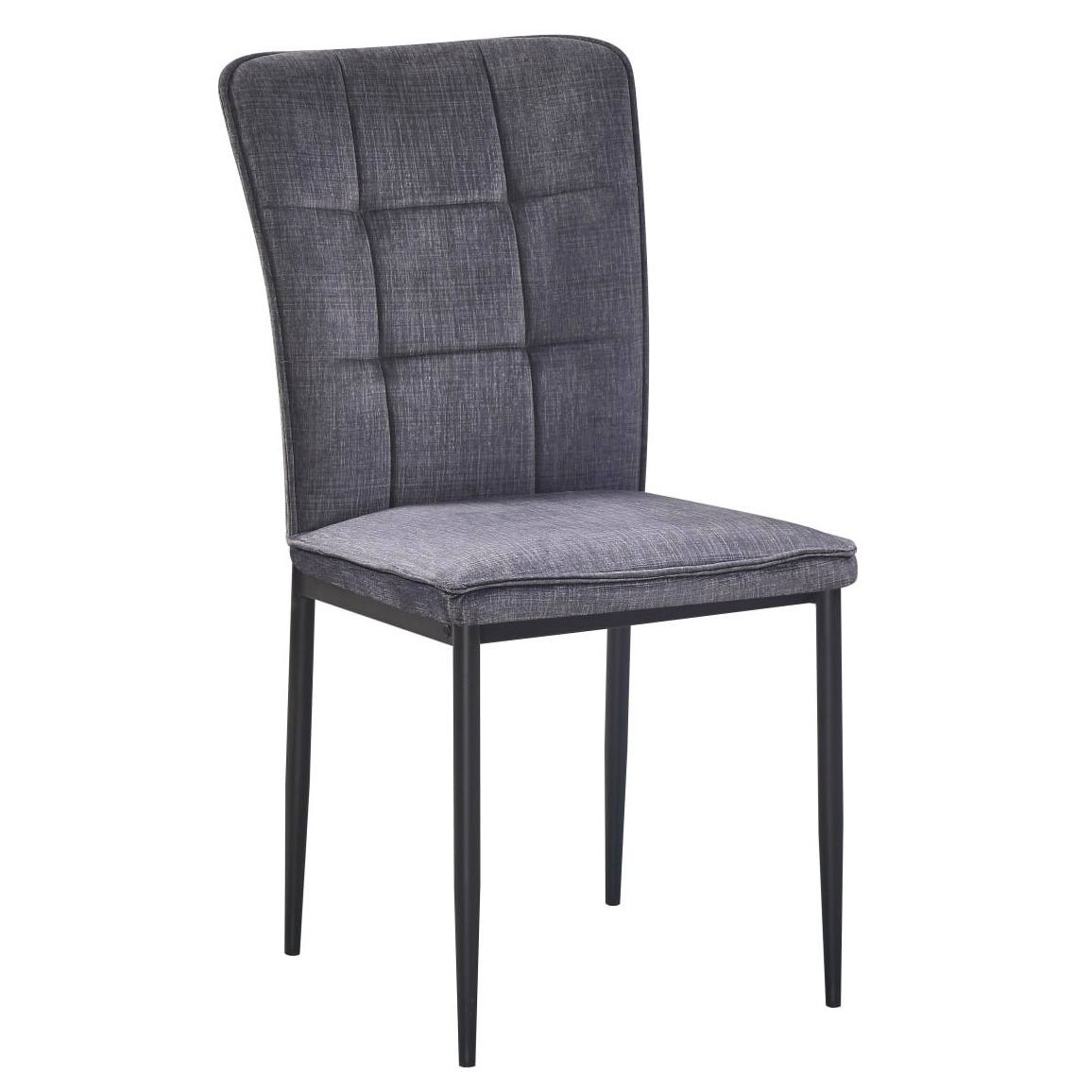 სკამი RALF მუქი ნაცრისფერი