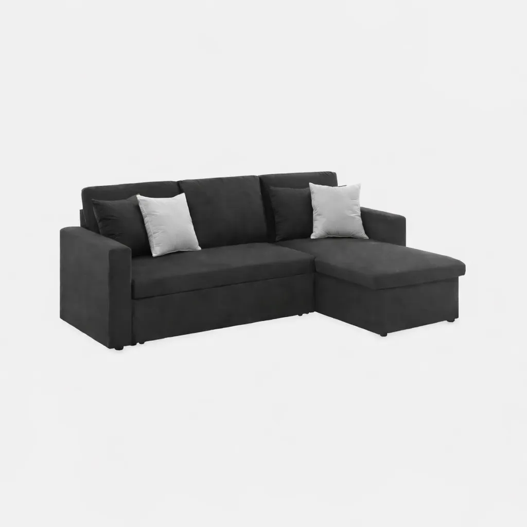 გასაშლელი კუთხის დივანი Smile