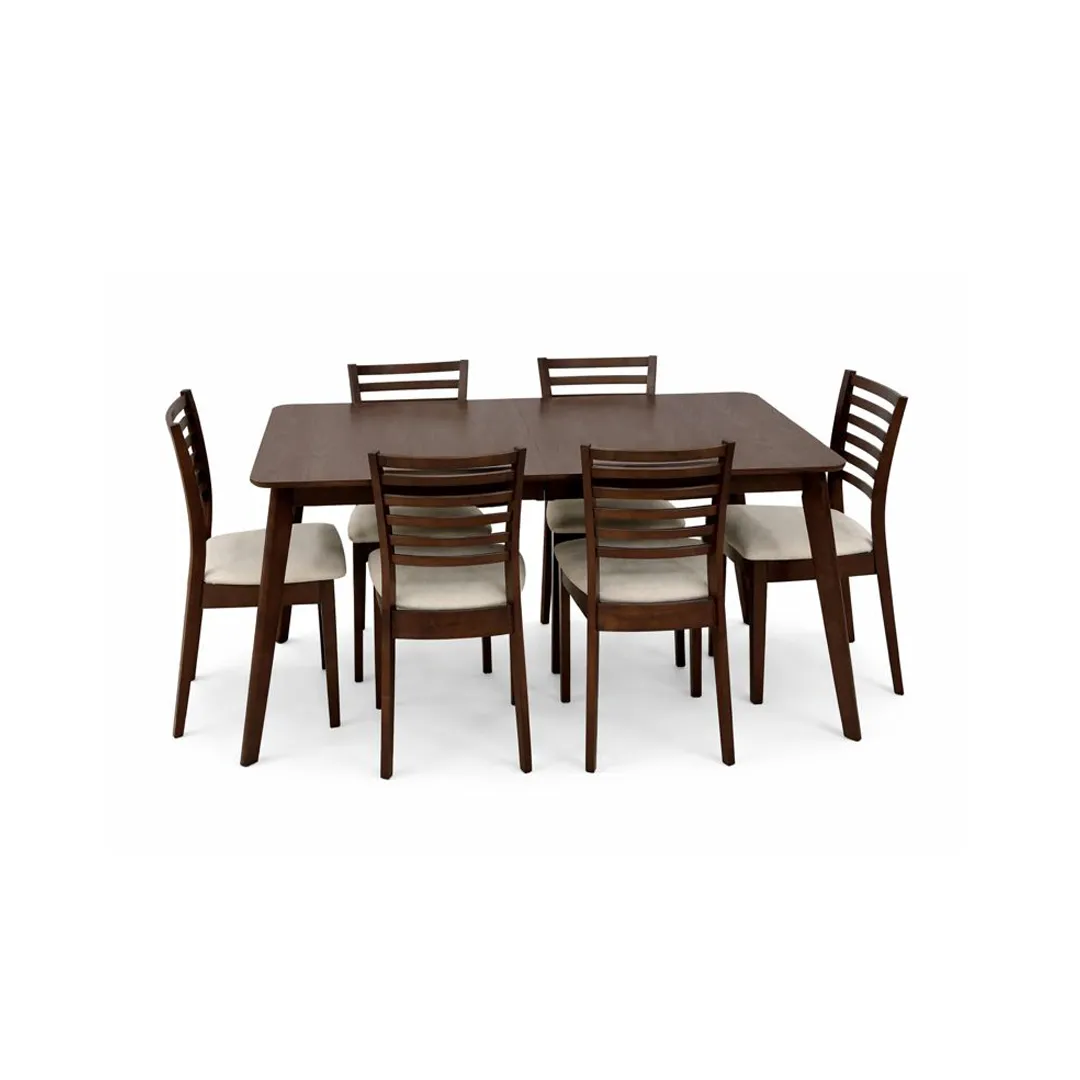 მაგიდა Marcello და 6 სკამი Marta