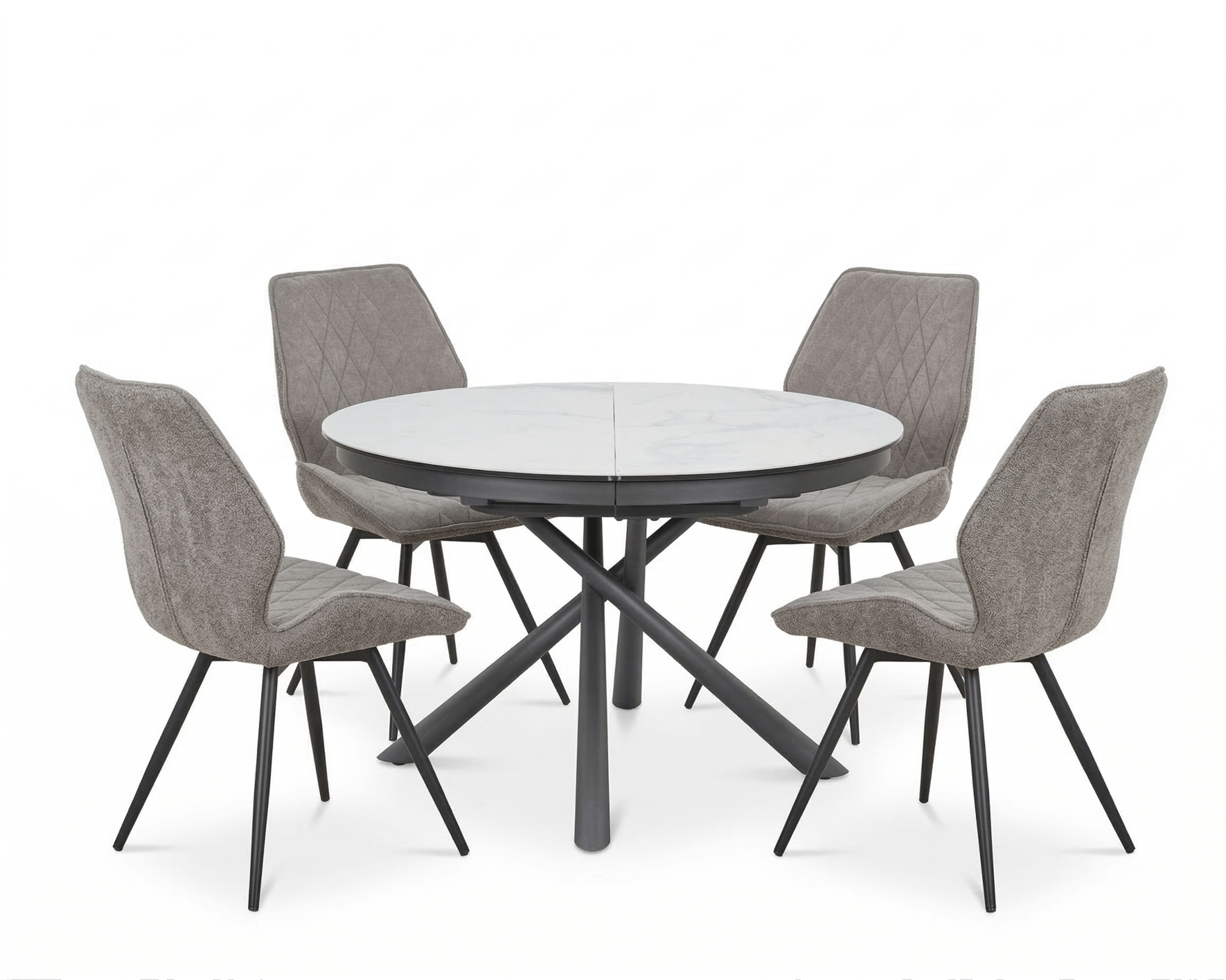 კომპლექტი მაგიდა Fenice და 4 სკამი Alice