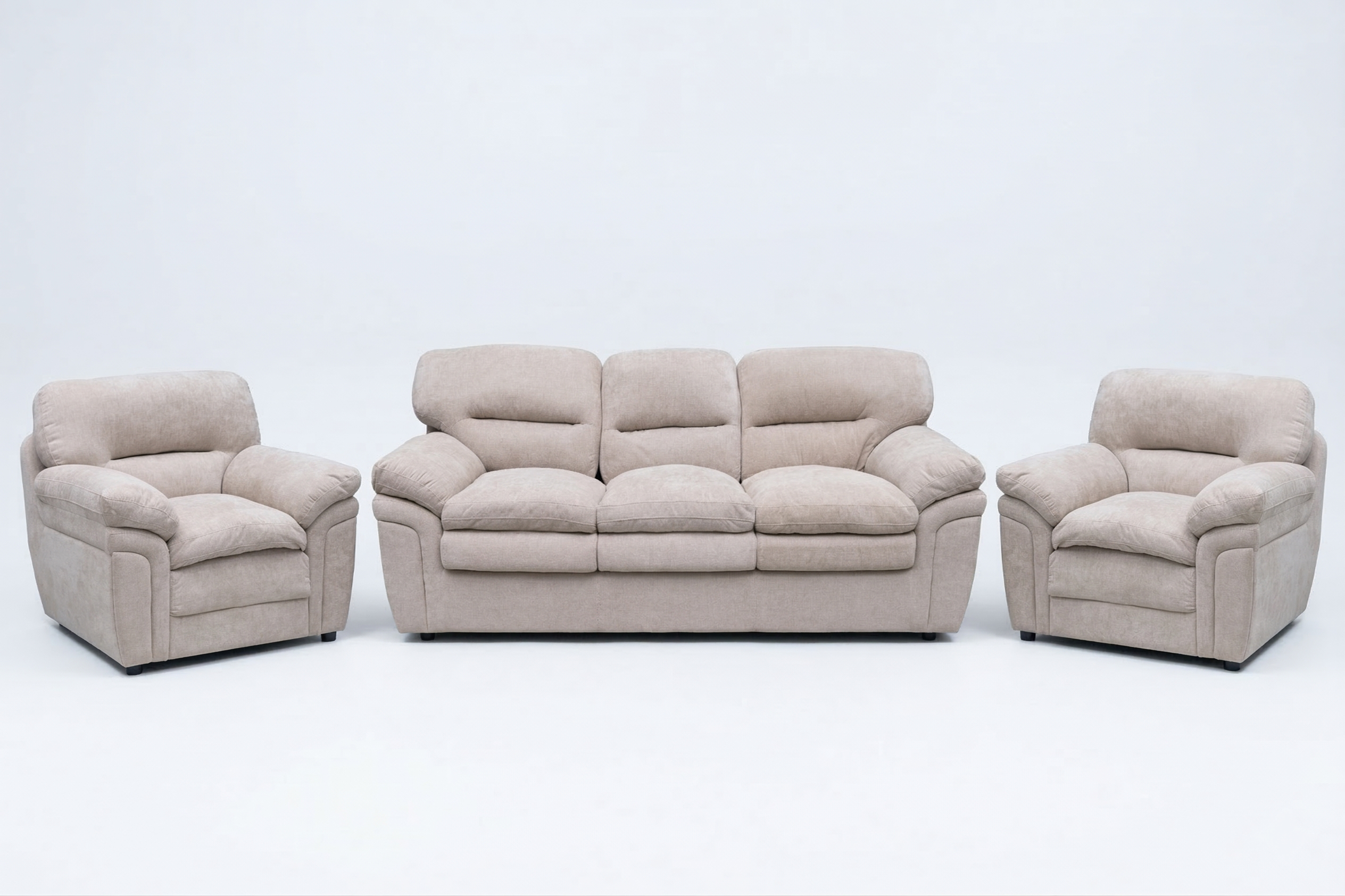 კომპლექტი Oliver კრემისფერი