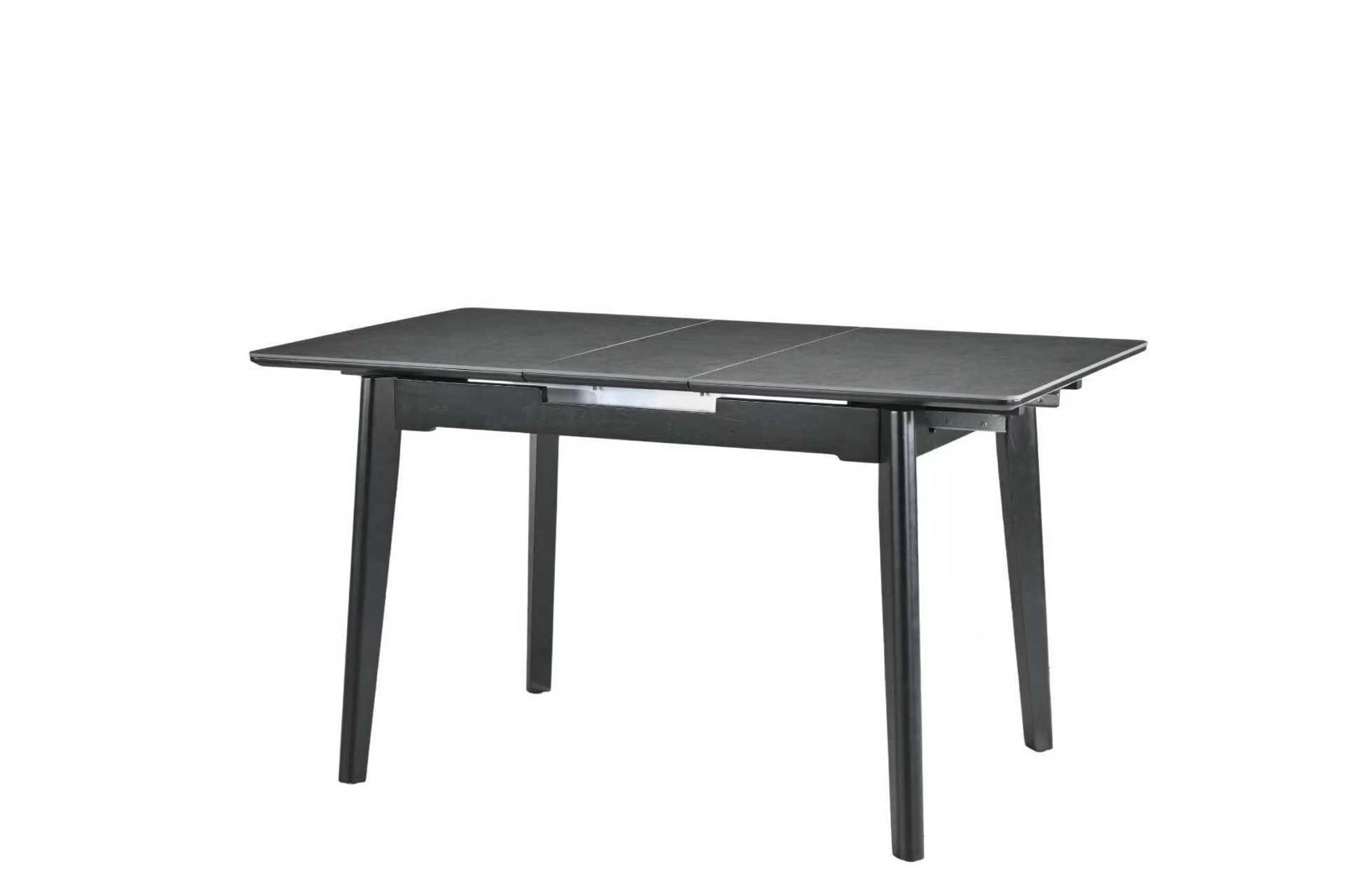 კერამიკის გასაშლელი მაგიდა OSTEN 120 მუქი ნაცრისფერი