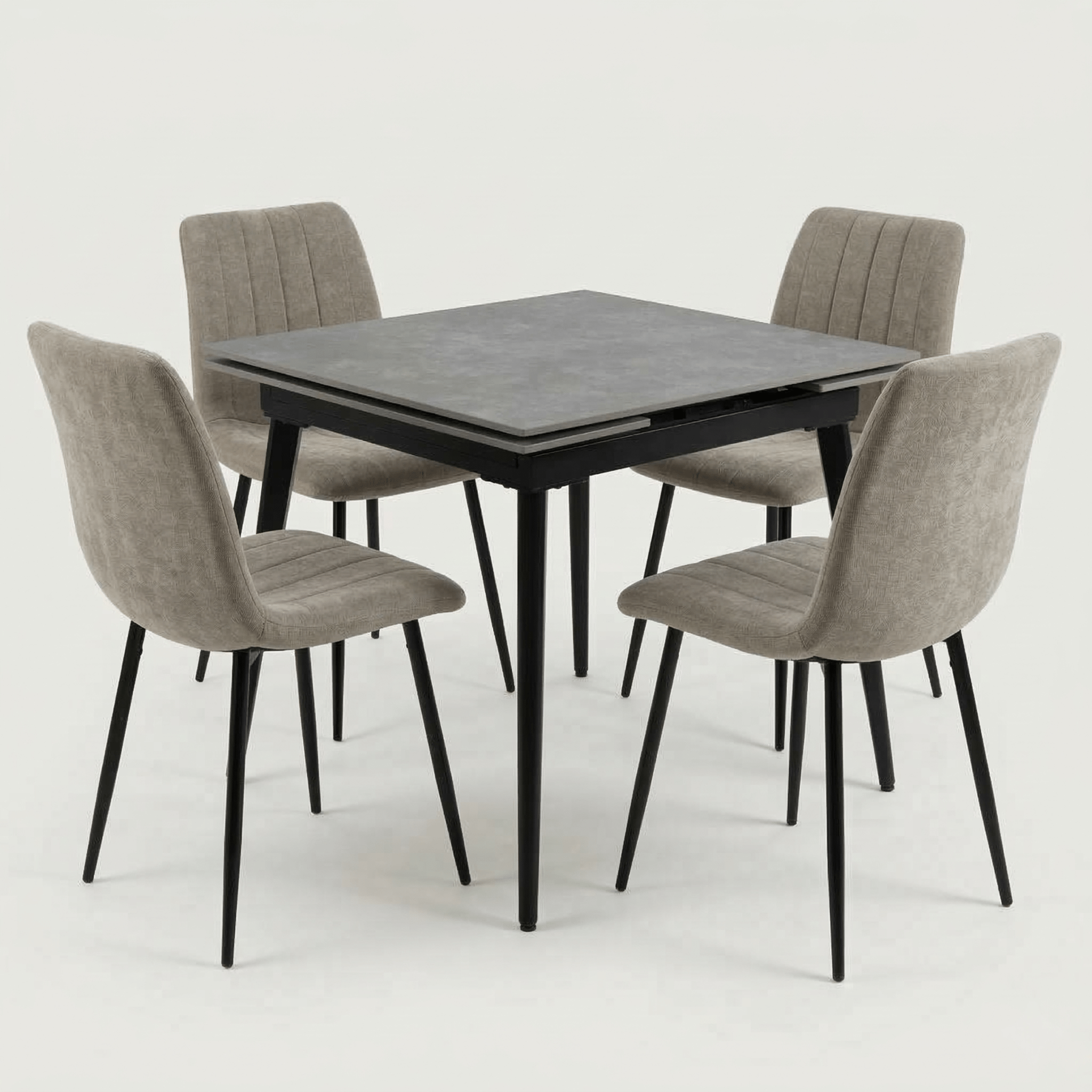 კომპლექტი მაგიდა Reef და 4 სკამი Jet